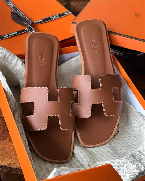 hermes fuzzy oran sandals|hermes oran sandals street style.